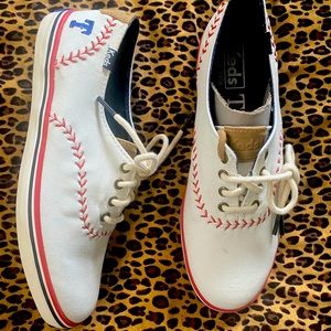 Never worn Keds- Texas Ranger